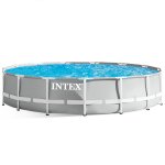 Basen ogrodowy stelażowy 457x107 INTEX zestaw 18w1
