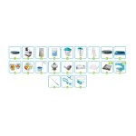 Basen ogrodowy stelażowy 549 x 132 cm 21w1 INTEX 26330NS