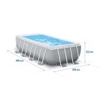 Basen stelażowy 400x200x122cm 10w1 Intex 26790
