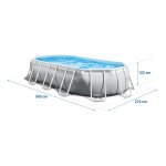 Basen stelażowy 503x274x122cm 12w1 INTEX 26796