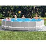 Basen stelażowy 610x132 cm zestaw 12w1 Intex 26756
