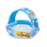Brodzik dmuchany z daszkiem Kubuś Puchatek 109 x 102 cm INTEX 58415
