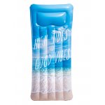 Dmuchany materac plażowy z napisami 178 x 84 cm INTEX 58772