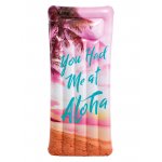 Dmuchany materac plażowy z napisami 178 x 84 cm INTEX 58772