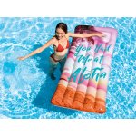 Dmuchany materac plażowy z napisami 178 x 84 cm INTEX 58772