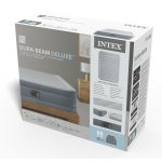 Materac dmuchany 203x152x46 cm z wbudowaną pompką elektryczną INTEX 64824ND