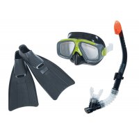 Zestaw do nurkowania Explorer maska + rurka + płetwy INTEX 55959